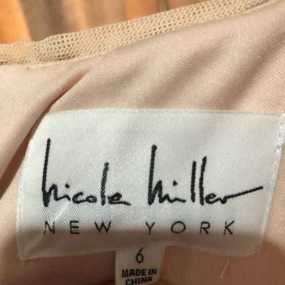 Nicole Miller Sequin Evening Gown - Picture 4 of 6